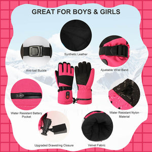 Keepwarming Kids Heated Gloves