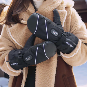 Rechargeable 7V Battery Heated Ski Mittens