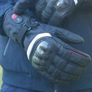 Savior Battery Powered Heated Motorcycle Gloves